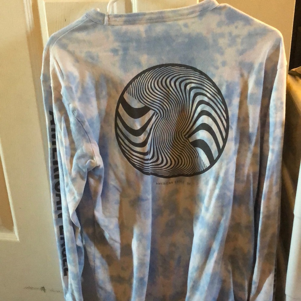 American eagle tye dye